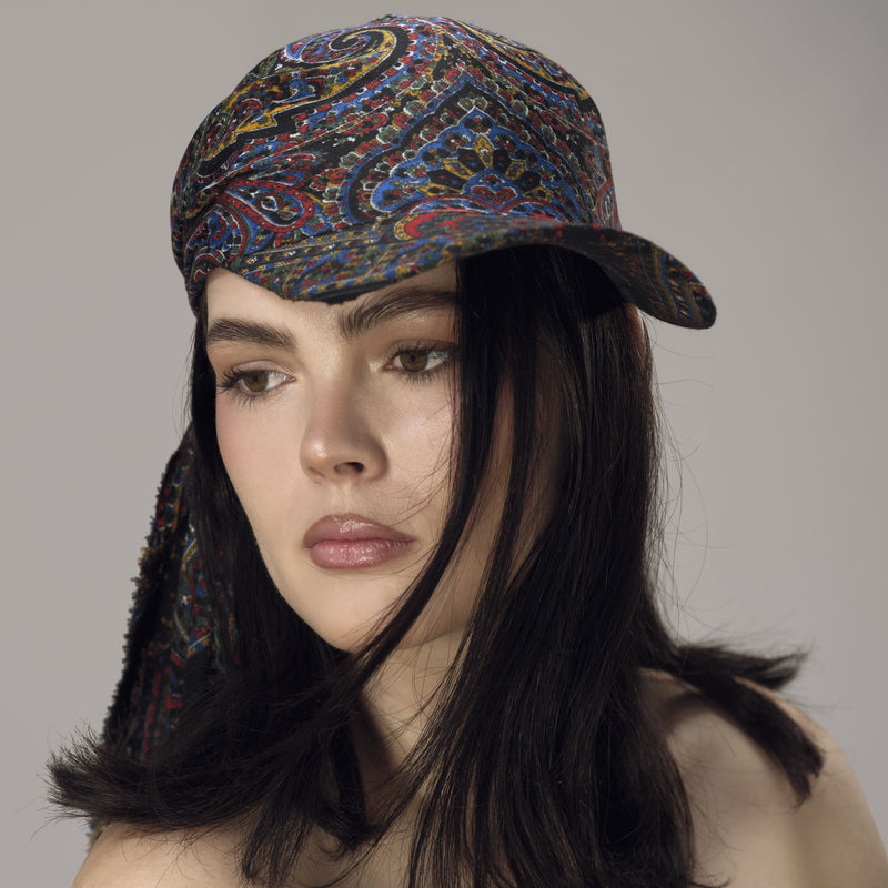 HUNDRED COLORS CAP BLACK