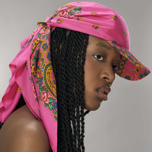 FLOWER BOMB CAP PINK MIX