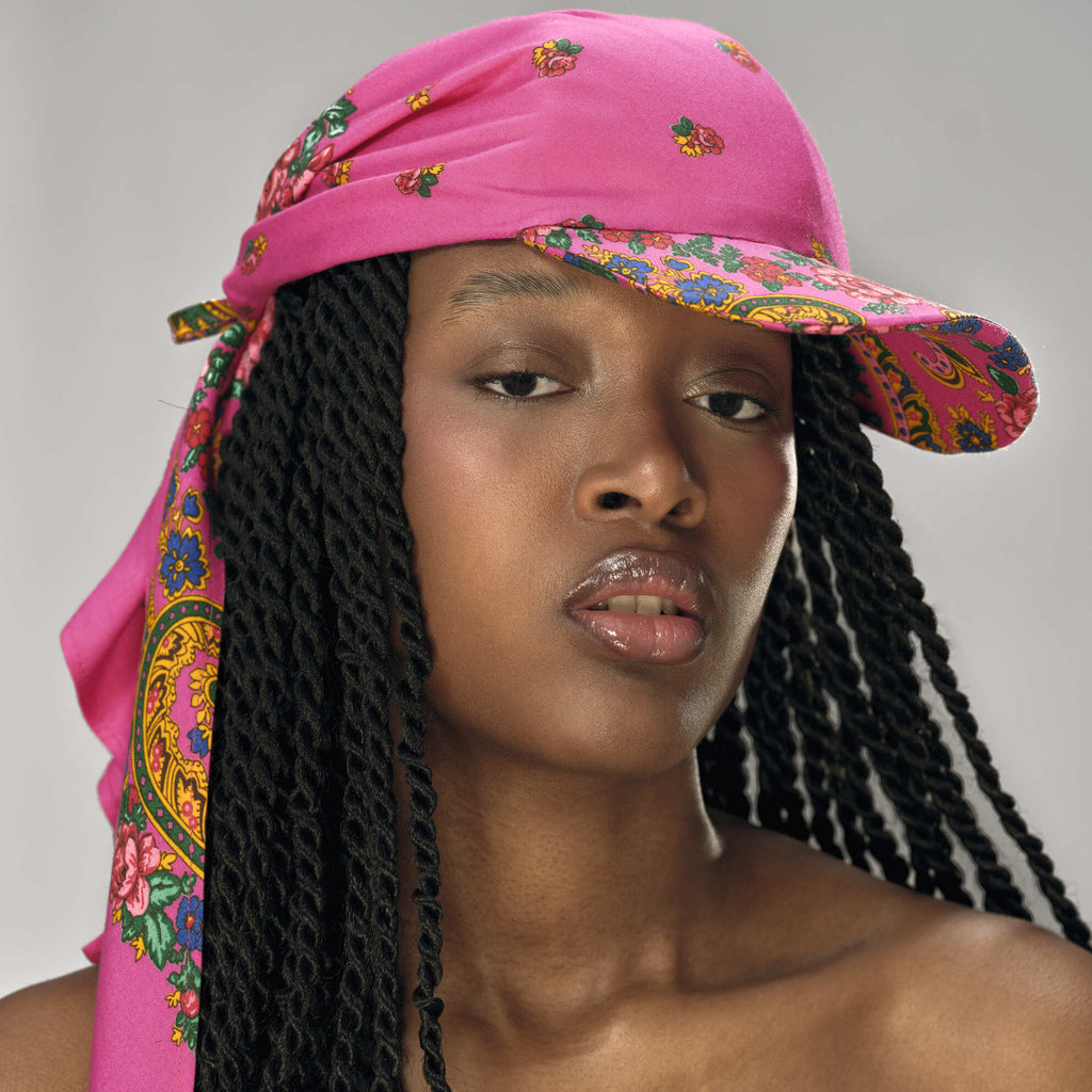 FLOWER BOMB CAP PINK MIX
